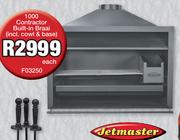 Jetmaster 100 Contractor Built-In Braai(Includes Cowl & Base) F03250-Each