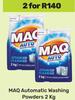 MAQ Automatic Washing Powders-For 2 x 2Kg
