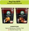 Robertsons Spices (Barbeque, Chicken, Fish Or Steak & Chops)-For Any 2 x 1Kg