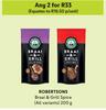 Robertsons Braai & Grill Spice (All Variants)-For Any 2 x 200g 