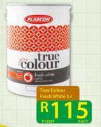 Plascon True Colour Fresh White-5Ltr