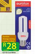 Eurolux Energy Saving Lamp 11 Watt-Each