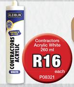 Contractors Acrylic White P08321-260ml
