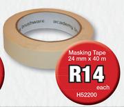 Masking Tape 24mmx40m H52200-Each