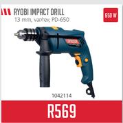 Ryobi Impact Drill 650W