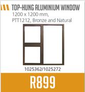 Top Hung Aluminium Window-1200 x 1200mm