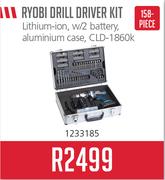 Ryobi Drill Driver Kit 158 Piece