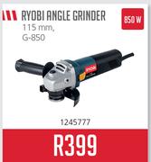 Ryobi Angle Grinder 115mm 850W G-850
