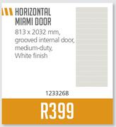 Horizontal Miami Door-813 x 2032mm