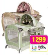 Little One Safari Cot Or Butterfly Cot