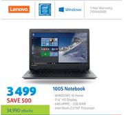 Lenovo 100S Notebook-On 2GB Data price Plan