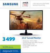 Samsung 23.6" Curved Monitor LC24F390