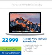 Apple Macbook Pro 13-Inch With Retina Display