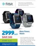 Fitbit Blaze Fitness Watch-Each