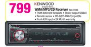 Kenwood WMA/MP3/CD Receiver KDC-315M