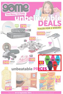 Game : Unbelievable Deals (10 Sep - 21 Sep 2014), page 1