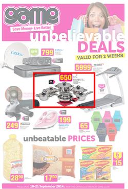 Game : Unbelievable Deals (10 Sep - 21 Sep 2014), page 1