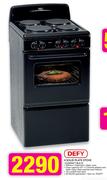 Defy 4 Solid Plate Stove(Compact BLK D)