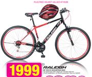 Raleigh 29" Rock Mountain Bike+ Free Helmet