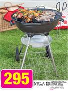 Out & About 43cm Charcoal Kettle Braai