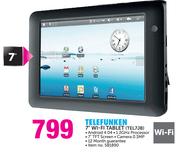 Telefunken 7" Wi-Fi Tablet TEL7JB