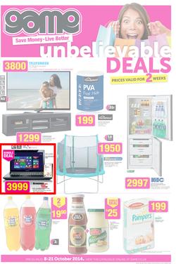 Game : Unbelievable Deals (8 Oct - 21 Oct 2014), page 1