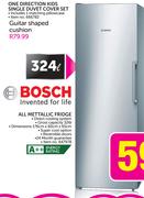 Bosch 324Ltr All Metallic Fridge