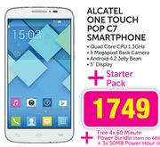 Alcatel One Touch Pop C7 Smartphone+ Starter Pack