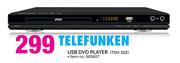 Telefunken USB DVD Player TDV 322