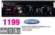 Jensen Bluetooth Front Loader JCD 430