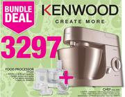 Kenwood Food Processor-FP120 & Chef-kmc 570