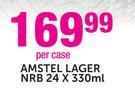 Amstel Lager NRB-24x330ml Per Case