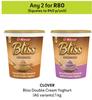 Clover Bliss Double Cream Yoghurt (All Variants)-For Any 2 x 1Kg