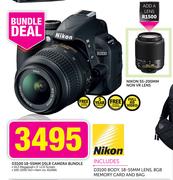 Nikon D3100 18-55mm DSLR Camera Bundle