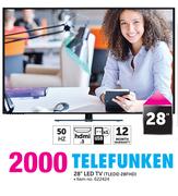Telefunken 28" LED TV TLEDD 28FHD