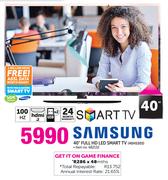 Samsung 40" Full HD LED Smart TV 40H5303