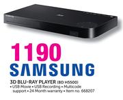 Samsung 3D Blu-Ray Player BD H5500
