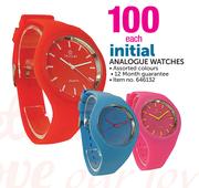 Initial Analogue Watches Each