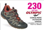 Olympic Gorge Mens Outdoor Sandal-Per Pair