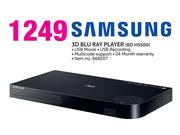 Samsung 3D Blu Ray Player BD H5500