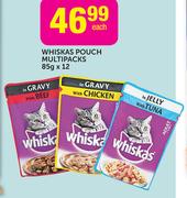 Whiskas Pouch Multipack 12x85g