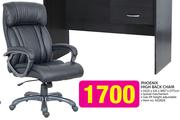 Phoenix High Back Chair 115x121x67x77Cm