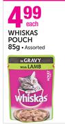 Whiskas Pouch Assorted-85g