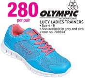 Olympic Lucy Ladies Trainers-Per Pair