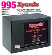 Xpanda Burglar Resistant Safe