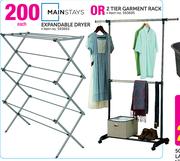 Mainstays Expandable Dryer Or 2-Tier Garment Rack