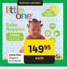 Little One Diapers 44/52/60/66-Each