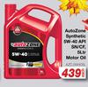 Auto Zone Synthetic 5W-40 API SN/CF Motor Oil AZC.5W405L-Each