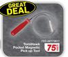 TomiHawk Pocket Magnetic Pick Up Tool FED.AKT73617-Each