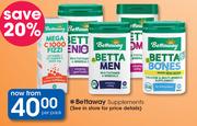 Bettaway Supplements-Per Pack